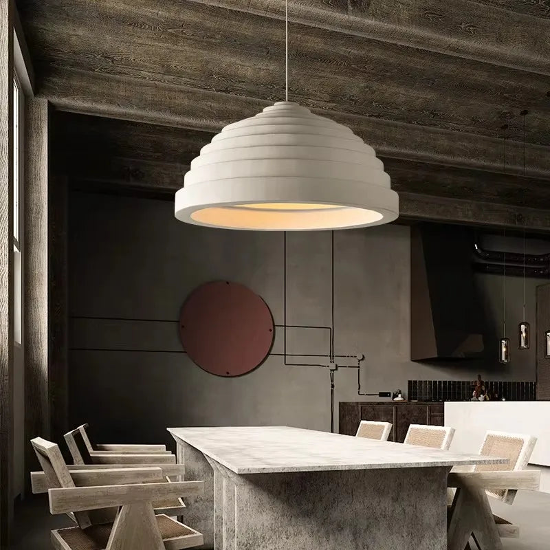 Nordic Terrace Wabi Sabi Chandelier Restaurant Creative Dining Table Cream Style Homestay Minimalist Branch Chandelier